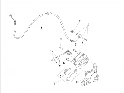Δαγκάνα πίσω φρένου